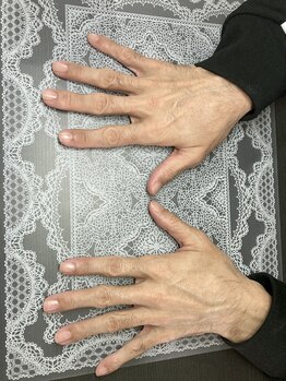 桃の木 吉祥寺店/メンズの綺麗な手3