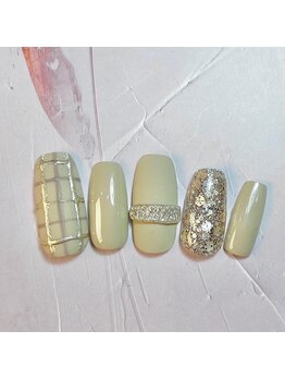 ナナズネイル 西小倉店(NANA's Nail)/2月 定額制ネイルデザイン