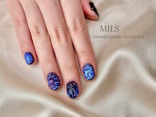 ミルズ オモテサンドウ(MILS omotesando)/アートネイル/mei