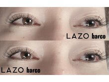 ラソバルコ(LAZO barco)/【アイラッシュ140本】