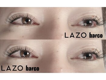 ラソバルコ(LAZO barco)/【アイラッシュ140本】