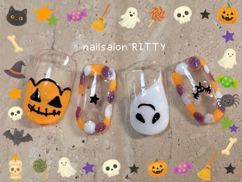 ネイルサロン リッティー(RITTY)/ハロウィンネイル