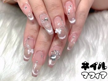 ネイルマフィア 池袋店(NAIL MAFIA)/ちゅるんワンホンネイル
