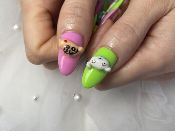 ライフ セカンド(LIFE2nd)/お客様の持ち込みパーツネイル