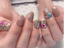 ネイルサロン ブルーム(BLOOM)/アート込みジェル523