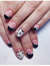 モノトーン★アニマルNAIL★