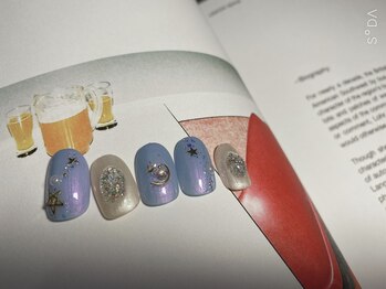 ネイルサロン ティディ(TIDY)/星空ネイル