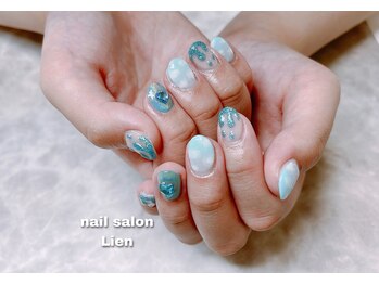 リアン(Lien)/ドロドロネイル&雲ネイル