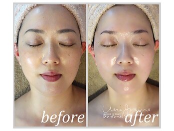 アン グレーヌ 自由が丘(unegraine)/鏡を見るのが楽しくなります♪