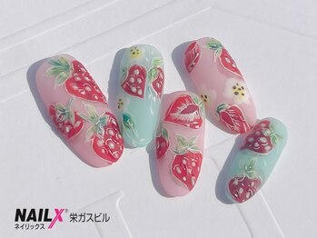 ネイリックス 栄ガスビル(NAILX)の写真/【フォトギャラリー1300件越え!】春デザインからオトナ女性にもピッタリな上品デザインまで豊富にご用意☆