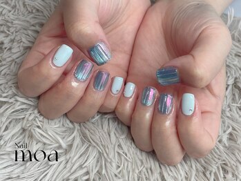 モア(moa)/バカラネイル ブルー