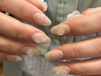 アイネイルズ 天神今泉店(I-nails)/【mami.i】フラッシュラメグラデ