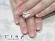 ヘアアンドネイル フラップ(hair&nail Flap)の写真/【石橋】季節に合った人気デザインが楽しめる！普段使い、お仕事でもさりげに煌めく上品ネイルへ♪