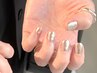 【HAND】メタリックミラー(クリアベース)  ¥9100