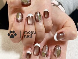 チェックネイル/秋冬ネイル