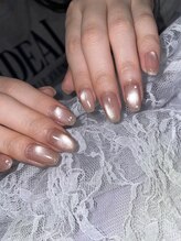 オーシャンネイル 梅田/マグネット×ホログラムネイル