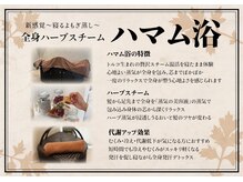 イットセルフ(itself)/ハマム浴とは、、、