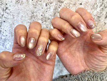 ネイルラウム(nail ravum)の写真/【OLさんに人気★ご新規様マグネットワンカラー／6300円より】指先から美しく仕上げます♪