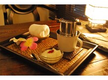 タイ古式マッサージアンドカフェ ワイルーム 藤沢(wai room)/施術後のデザート＆ドリンク♪