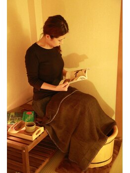 タイ古式緩体くつろぎ/施術の流れ~足湯でほっこり~