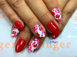 フラワーネイル