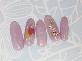 ネイルライフ(NailLife)/ラインストーンネイル