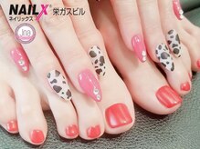 ネイリックス 栄ガスビル(NAILX)/ダルメシアンネイル☆