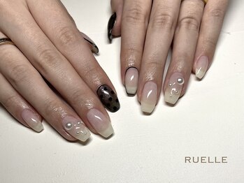 リュエル(RUELLE)/ドット シースルー キラキラ