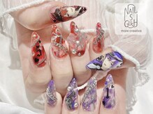 ネイルズガッシュ 大森駅前店(NAILs GUSH)/フィルイン/痛ネイル/推しネイル