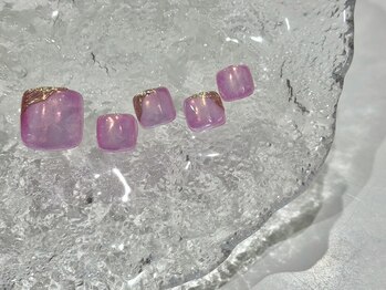 ネイル フリーヴマックスケリー 東京渋谷(FREEVE MAXKELLY)/フット提案型アート