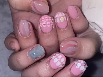 つめノさき/歯と歯磨き粉とくまちゃん