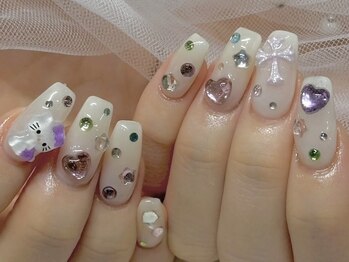 バベル 心斎橋店(Babel)/カラフルストーンネイル