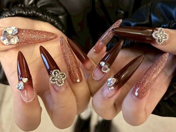 ジェミーネイル シンジュク(Jemiy nail shinjuku)/【Nana】スーパーロング¥16480