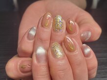 カフェ サロン ジュモ(Cafe salon Jumo)の雰囲気（【春ネイル承ります♪】チューリップが可愛いです♪）