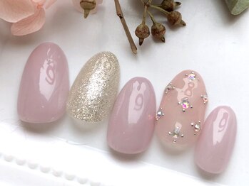 ネイルサロンアンドスクール ラフィーネ 池袋店/美爪シンプルネイル◆￥6990