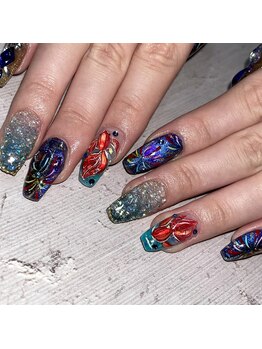 エムネイル(Ｍ)/夏祭りネイル！