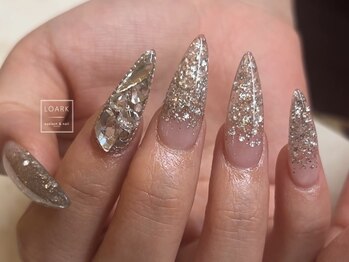 グラデーションスカルプ