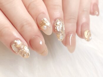 スリーラッシュアンドエルフネイル 折尾浅川店(threelash&elf.nail)の写真/【爪の形のコンプレックス解消♪】爪を伸ばすだけじゃない当店のスカルプ!指を美しく&長く見せたい方にも☆