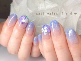 6月だけの特別☆あじさいネイル