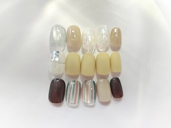 マックスビューティーネイル(MAX BEAUTY nail)の写真/【トレンドに合わせて毎月変わるDesign/Full artコース】