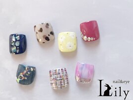 フット2本アート