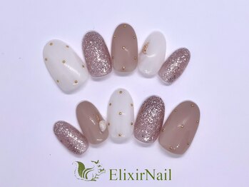 エリクサーネイル 神田(Elixir Nail)/シンプル &nbsp;/クーポン使用