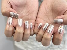 ケイクバイクーロ(CAKE by curro)/シルバーミラー×ストーン