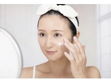 マジョラム(Marjoram)の雰囲気（ドレッサー・メイク品完備/ヘアアイロンコテ♪お買い物帰りに◎）