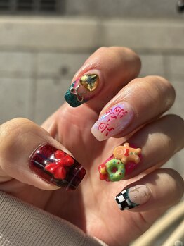 アトリエループ(atelier Loop by shiho)/shihoクリスマスネイル