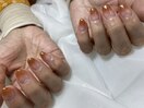 グラデーションネイル　ジェル