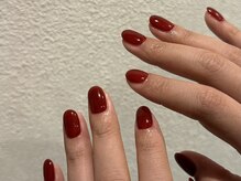 キースネイルアトリエ(keeth nail atelier)/ボルドーネイル