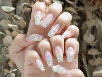 ソアラスネイル(Soaras Nail)の写真/【アートつけ放題¥11000～】長さ出しが初めての方にもオススメ◎話題の次世代ジェルチップGEL-X使用★