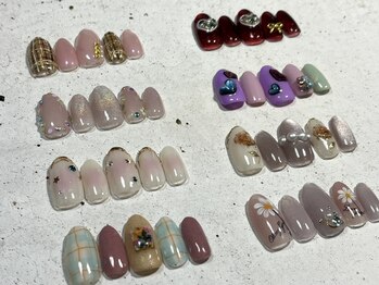 アズールネイル(AZUL nail)の写真/≪1カ月以内来店の方オフ無料≫【定額★¥8,000】季節・ライフスタイルに合わせた旬な指先に！