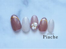 ネイル アンド スクール ピアシェ(Piache)/定額デザイン¥9,600